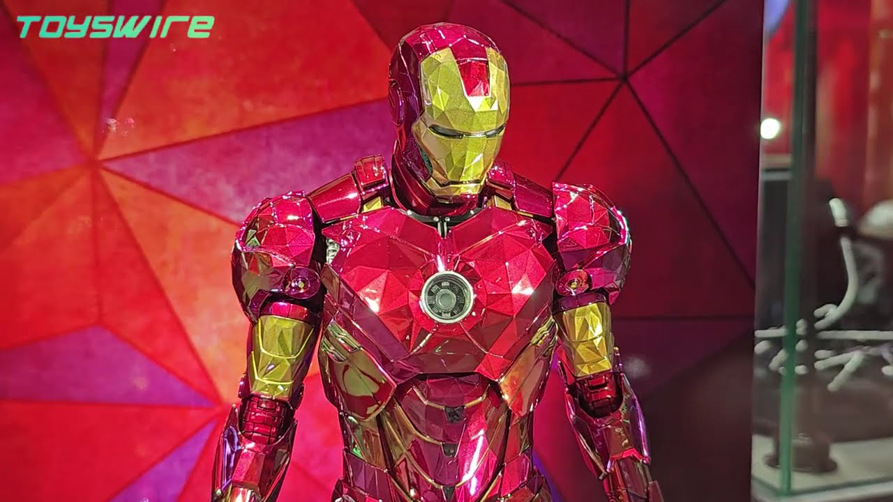 4K Preview】Hot Toys Iron Man Mark IV Fractal Armor 1/6th Scale