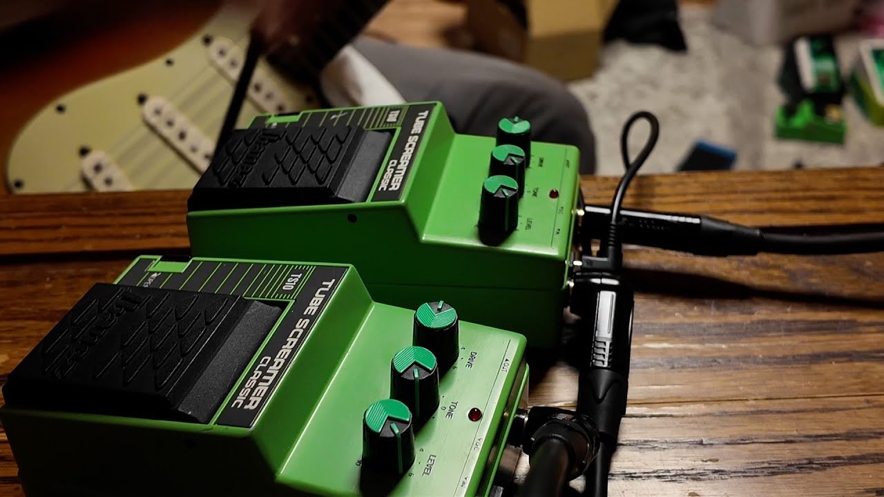Ibanez TS10 日本製と台湾製を弾き比べ！おまけでMaxon OD-808も鳴らし