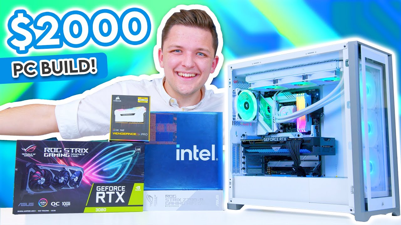 Epic $2000 13700K Gaming PC Build! [Full RTX 3080 Build Guide w