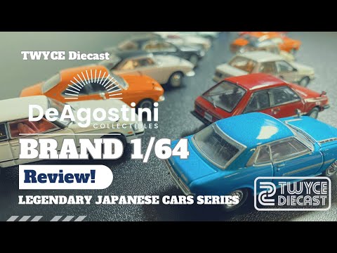 DeAgostini 1/64 Scale Brand Review - “Legendary Japanese Cars