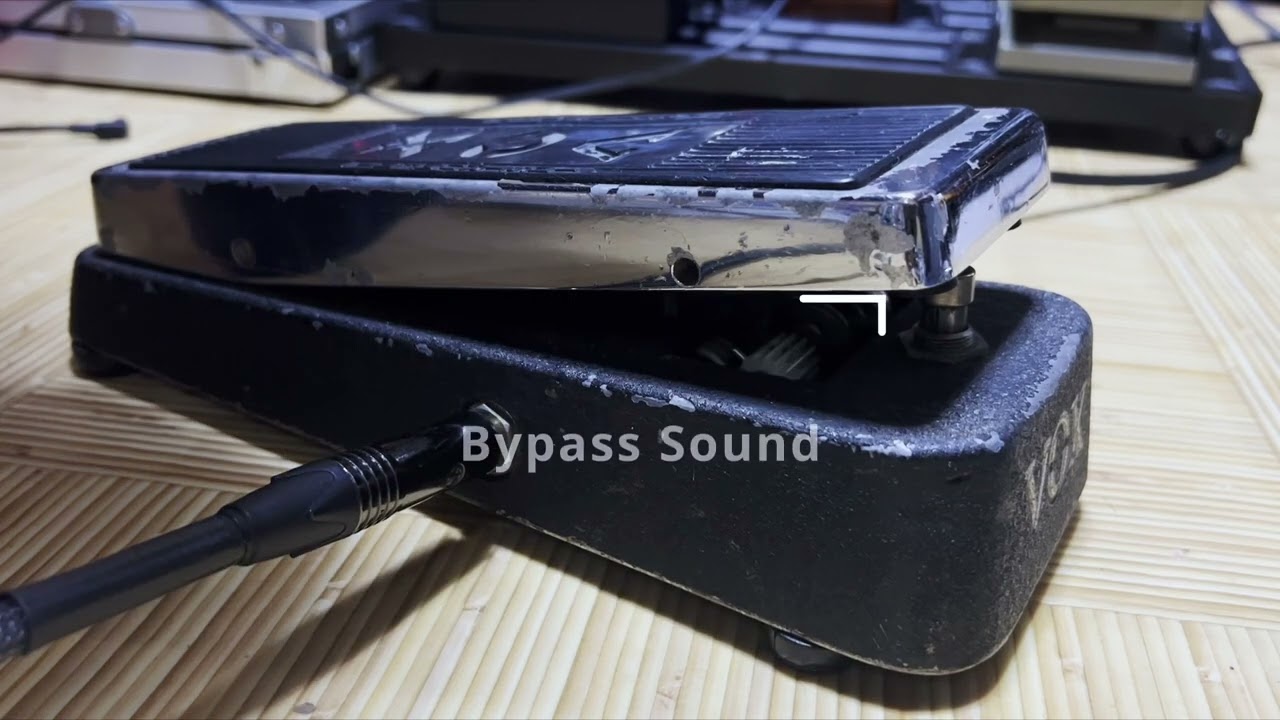 VOX Clyde McCoy Wah 1968年製 レアなヴィンテージワウペダルを