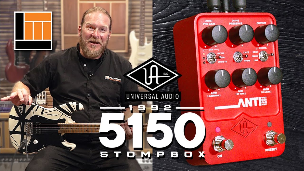UAFX Anti 1992: Unleash The Fury Of The 5150 In A Pedal - Guitar Bomb