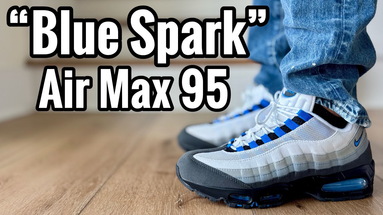 Air Max 95 Big Bubble “Blue Spark” 2025 Review & On Feet - YouTube