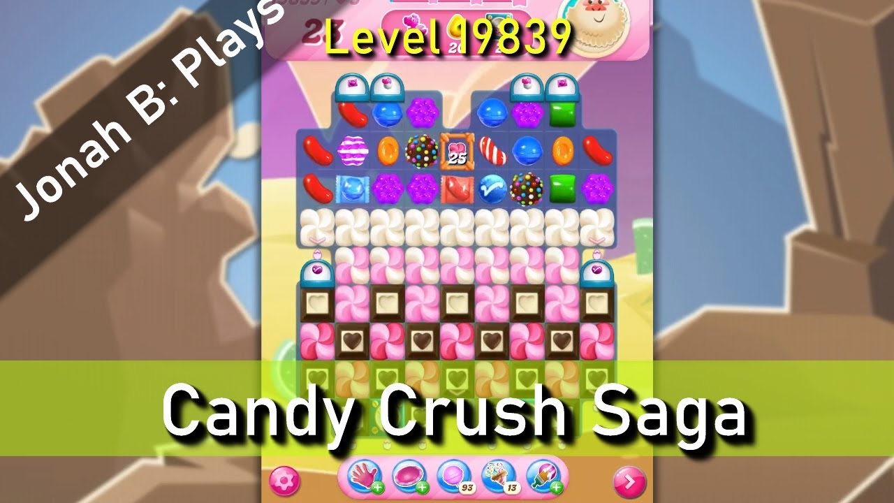 Candy Crush Saga Level 19839 - YouTube