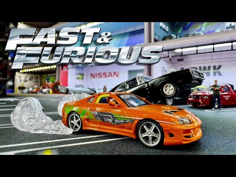 Fast and Furious Toyota Supra & Dodge Charger Unboxing and Build