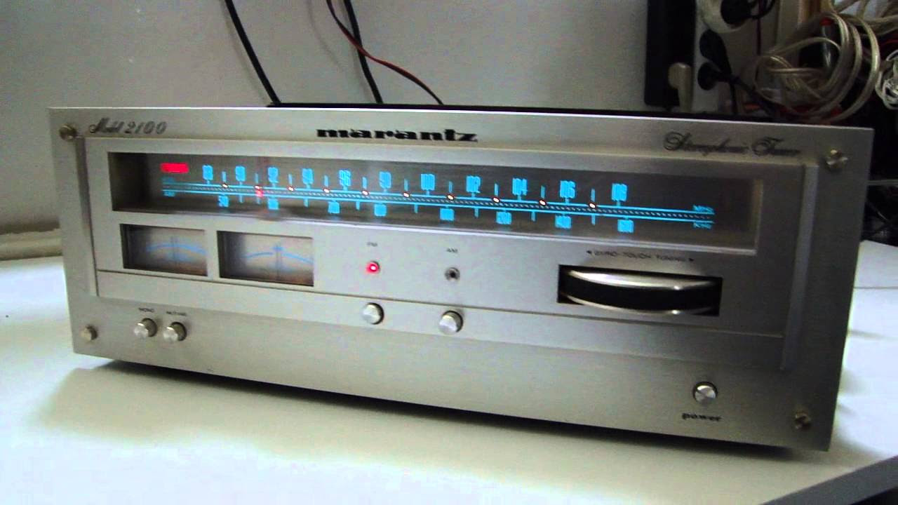marantz 2100 tuner test - YouTube