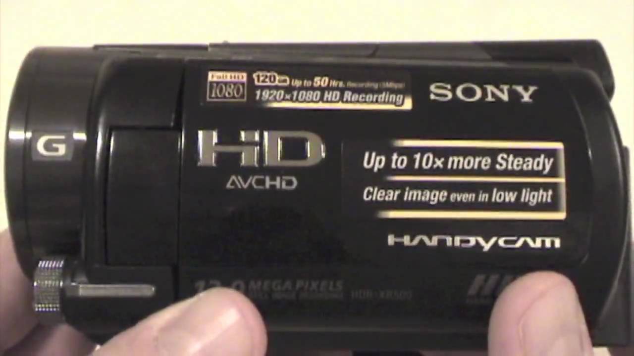 HighTechDad Reviews the Sony HandyCam HDR-XR500 High Definition