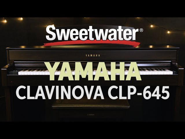 Yamaha Clavinova CLP-645 Digital Piano Review - YouTube