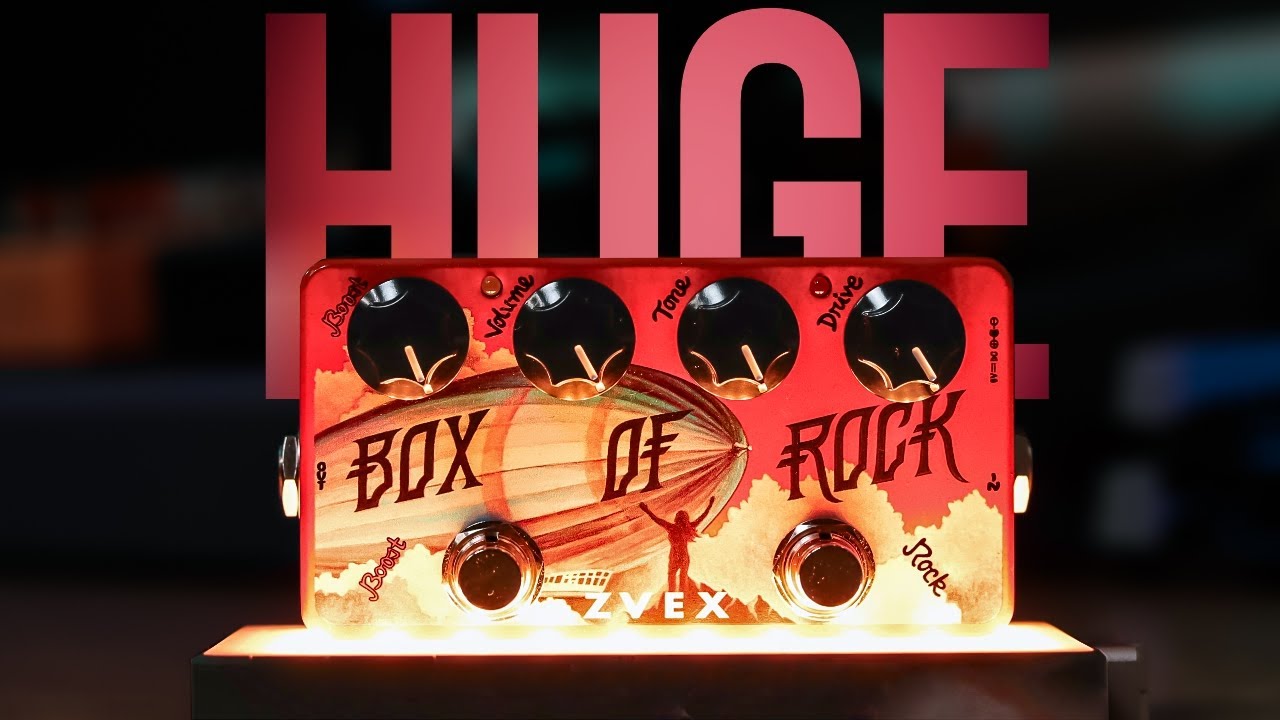 ZVEX BOX OF ROCK Demo // Vexter 25th Anniversary Series // Huge
