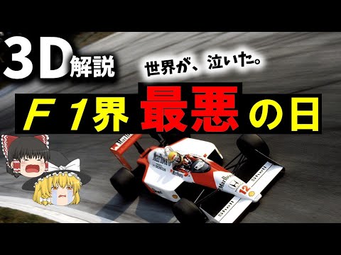 3D animation】Ayrton Senna and the 1994 F1 San Marino Grand Prix