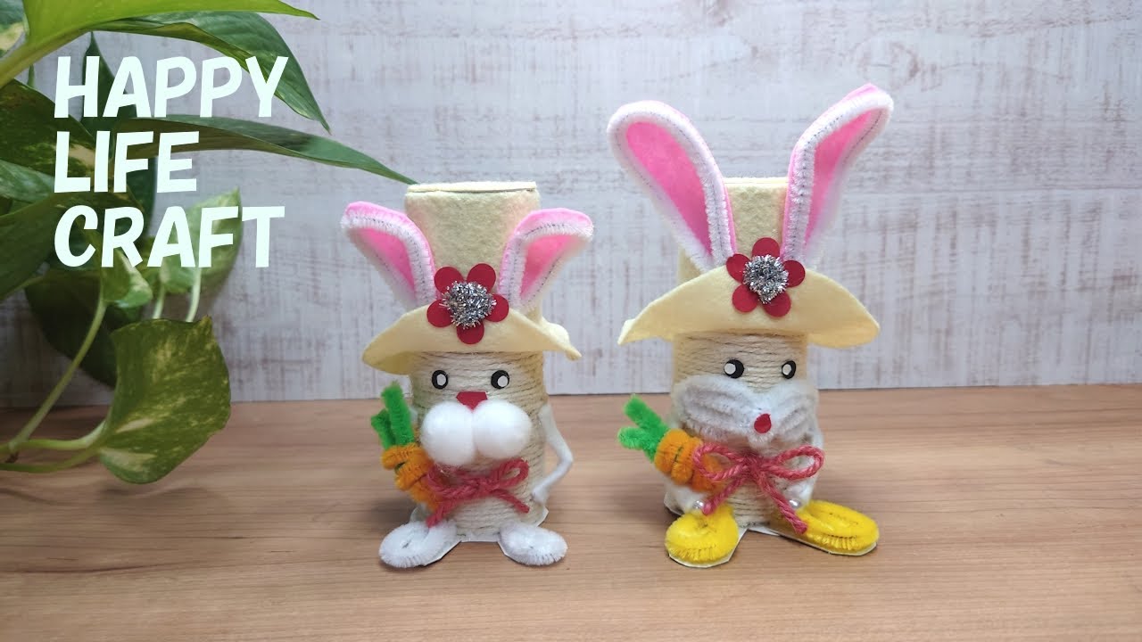 ハンドメイド】かわいいうさぎ🐇 - YouTube