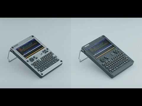 Clockwork Uconsole CM4 Linux handheld review. - YouTube