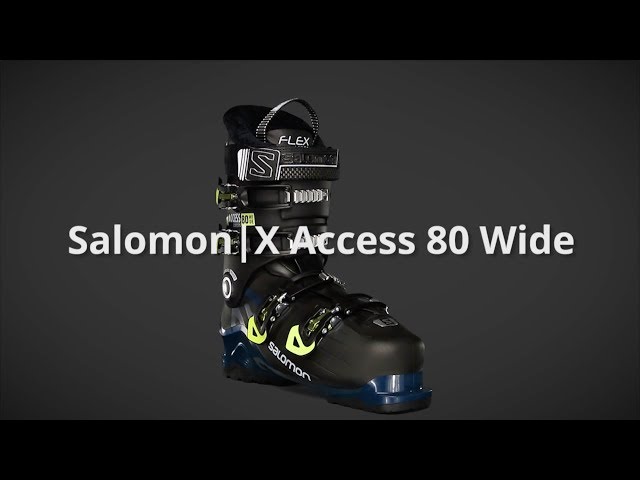 2019 Salomon X Access 80 Wide Mens Boot Overview by SkisDotCom