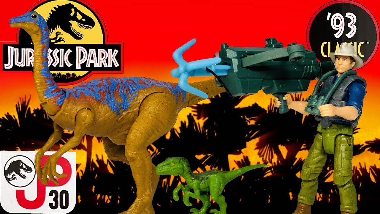 Mattel Jurassic Park '93 Classic Dr. Alan Grant Tactical Claw Pack