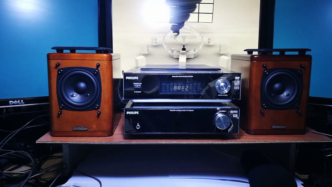 TEST SOUND SPEAKER VICTOR SP-FS1 part1 - YouTube