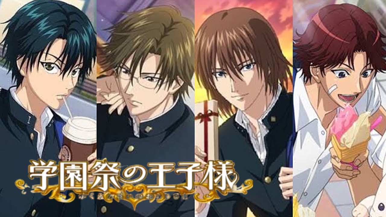 越前・手塚・不二・菊丸√配信まとめ【テニスの王子様：学園祭の王子様