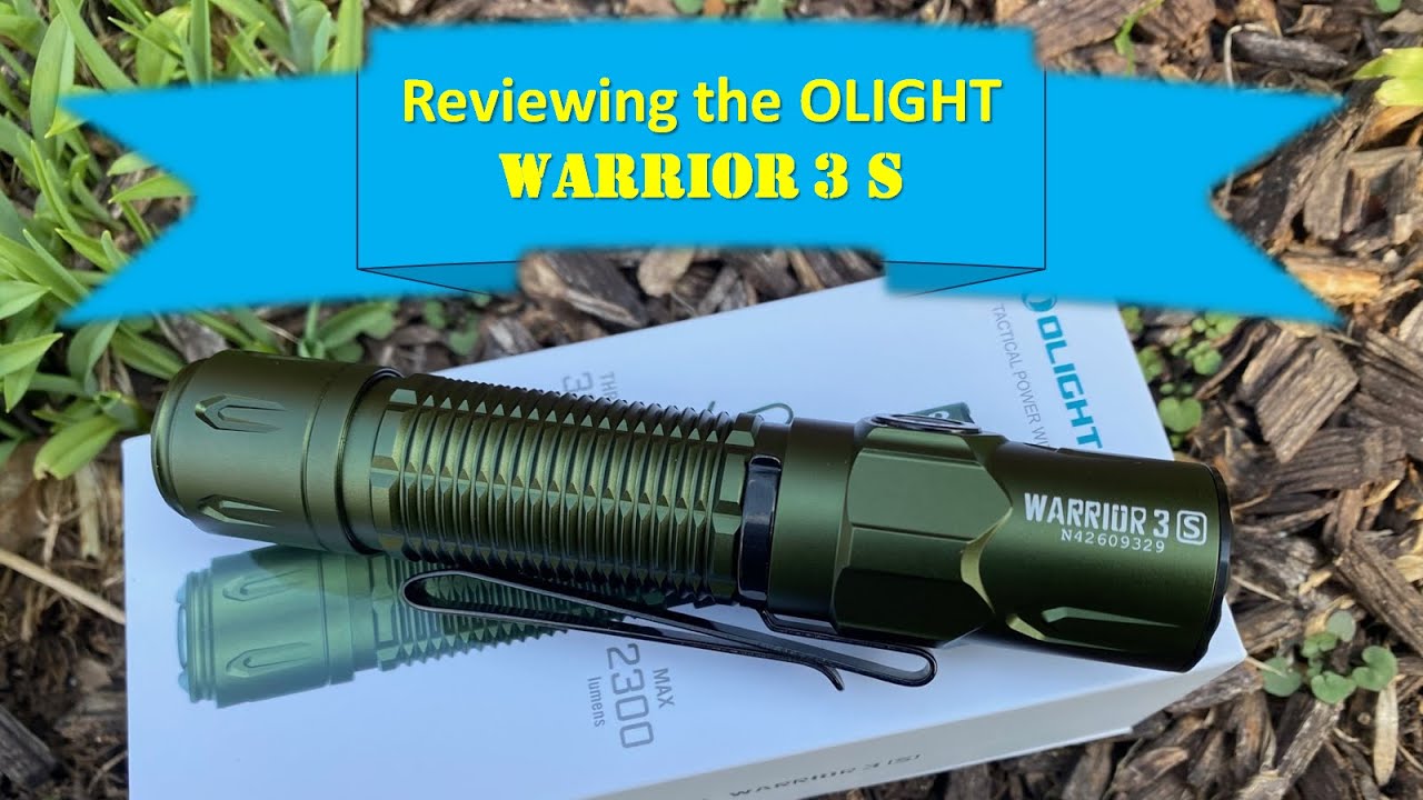 Best Tactical Flashlight - Olight Warrior 3S - YouTube