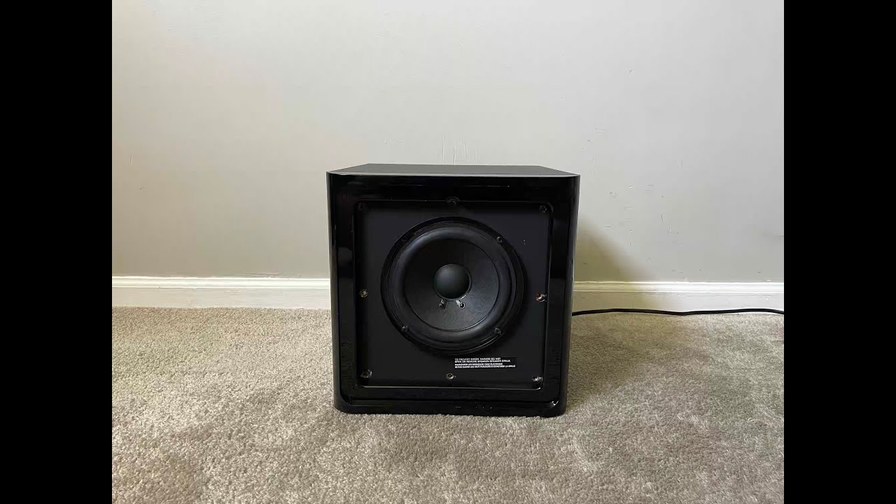 Yamaha NS-SW40 Home Theater Powered Active Subwoofer - YouTube