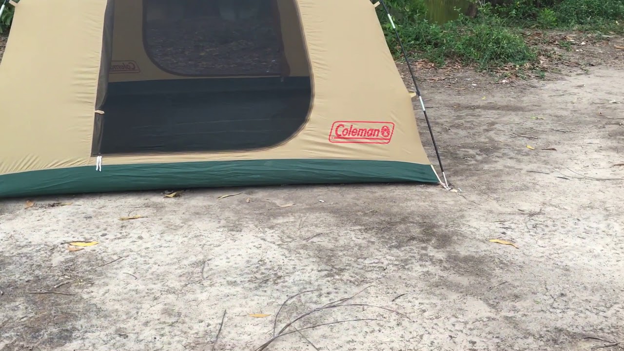 Coleman B.C.Wide Roof Dome 300 UV Pro Review By D4Camper 4 - YouTube