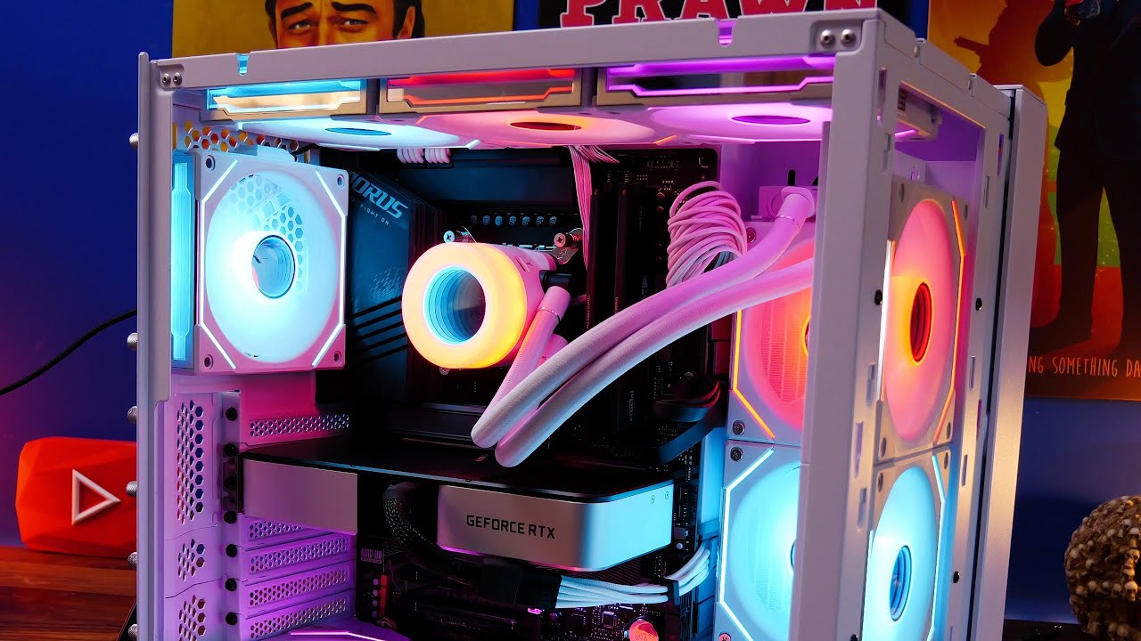 Lian Li Galahad 2 Trinity SL-INF all in one cooler review - YouTube