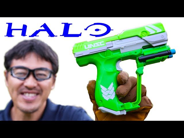 HALO UNSC M6 Blaster ナーフのようなダーツを撃てる！ マック堺 毎週