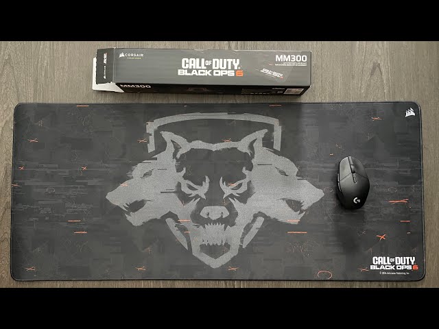 Corsair MM300 2XL Black Ops 6 Mouse Pad Unboxing - YouTube