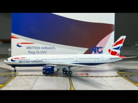 Ng Models British Airways Boeing 777-200ER Regular Livery 1/400