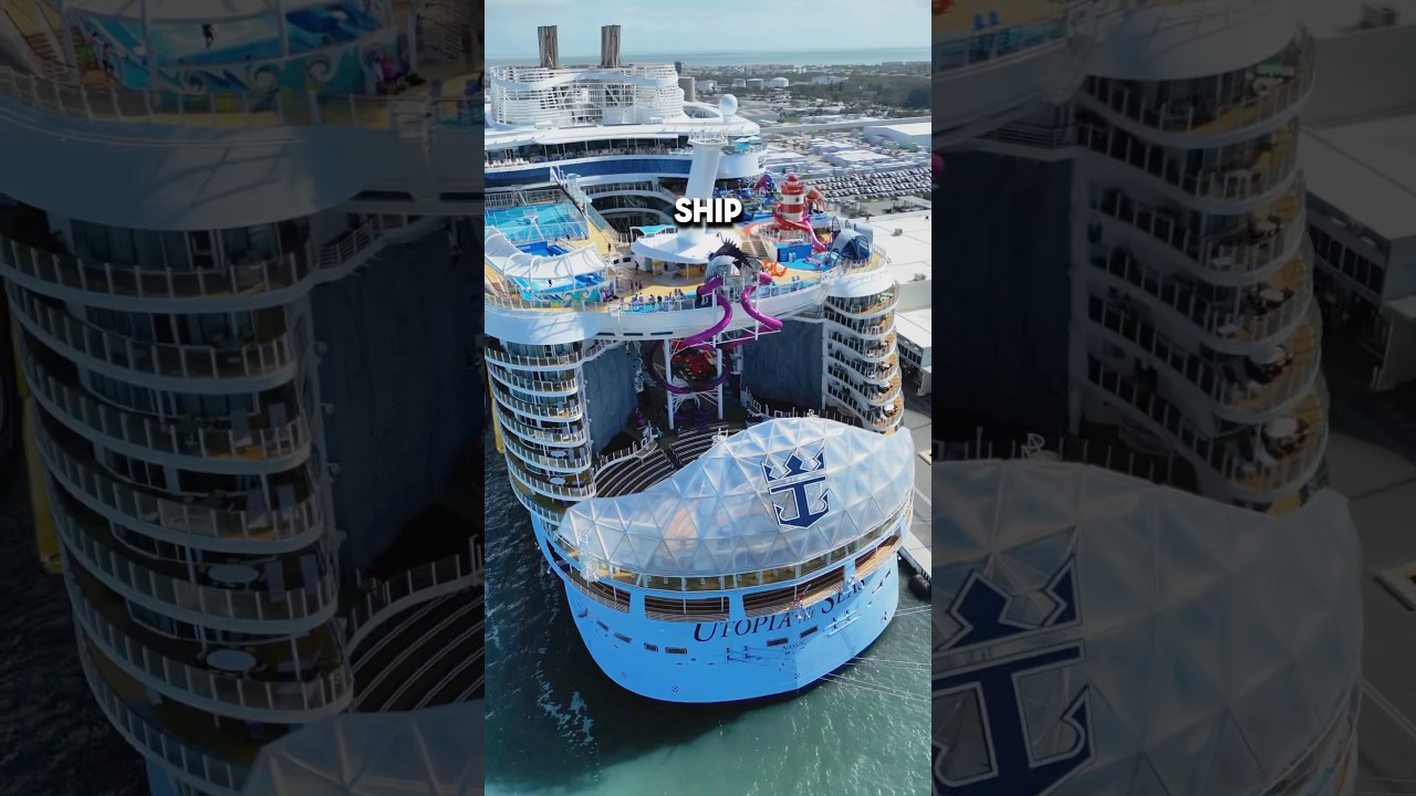 Boarding the Utopia of the Seas! 🤯 - YouTube