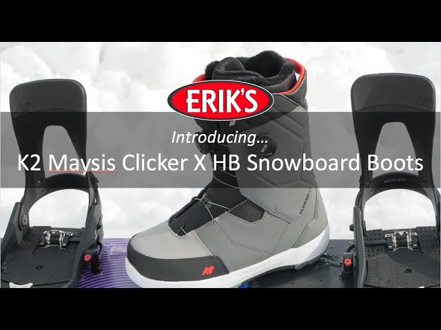 K2 Maysis Clicker X HB Snowboard Boots / ERIK'S Bike Board Ski