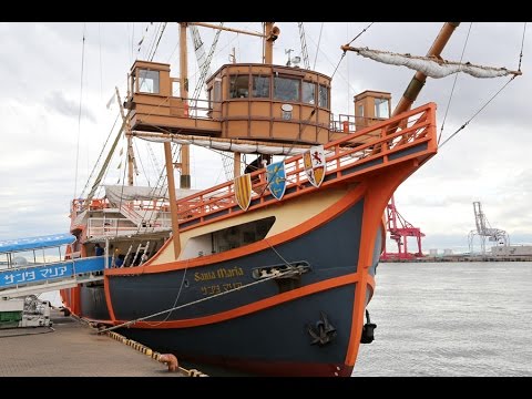 サンタマリア号 ＜大阪 天保山＞ - YouTube