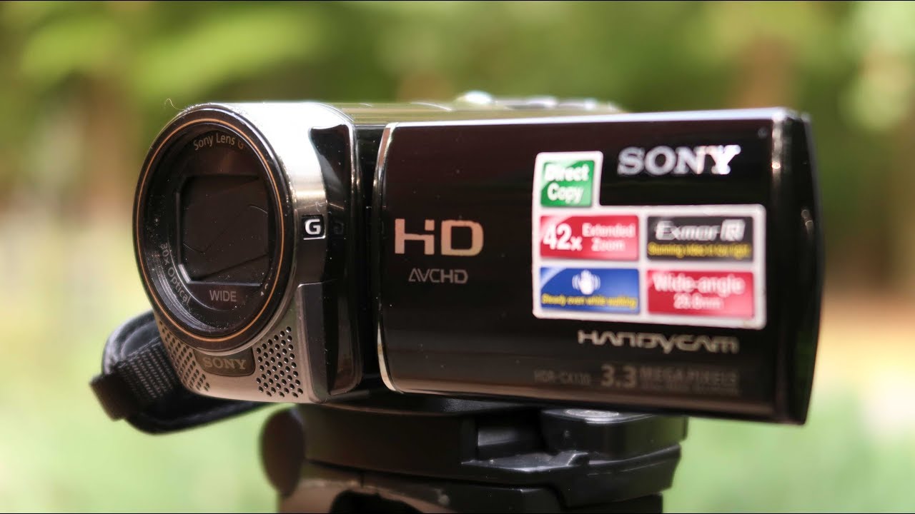 Sony Handycam HDR-CX130/160/180: Review and Test Footage - YouTube