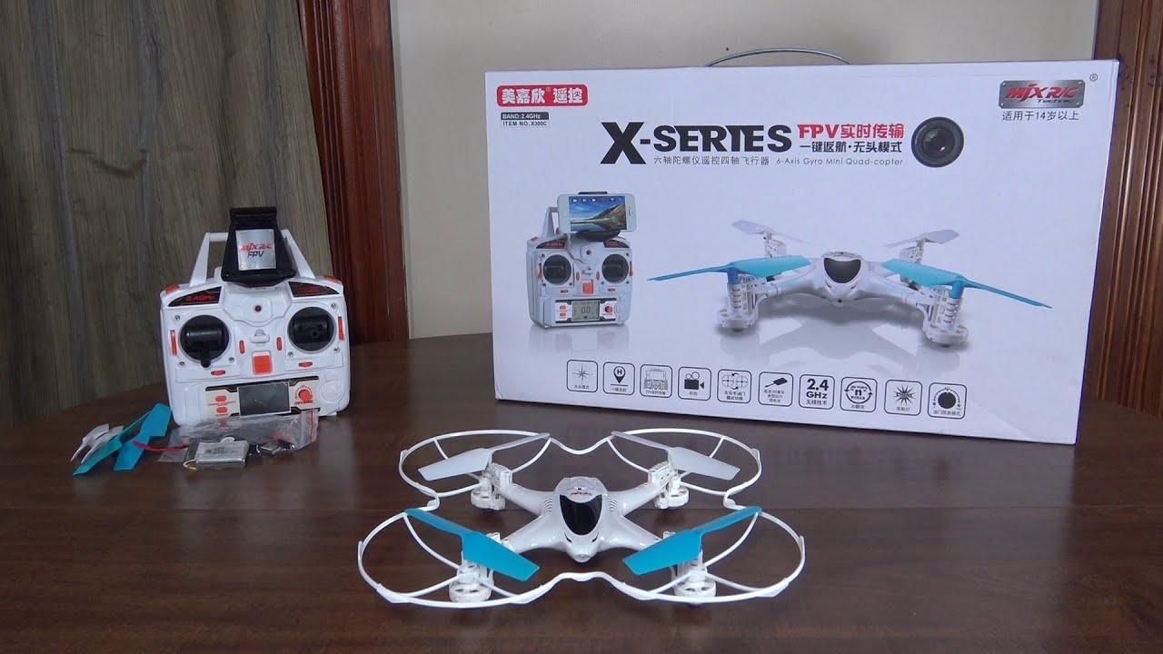 MJX R/C - X300C WiFi FPV - Review and Flight - YouTube