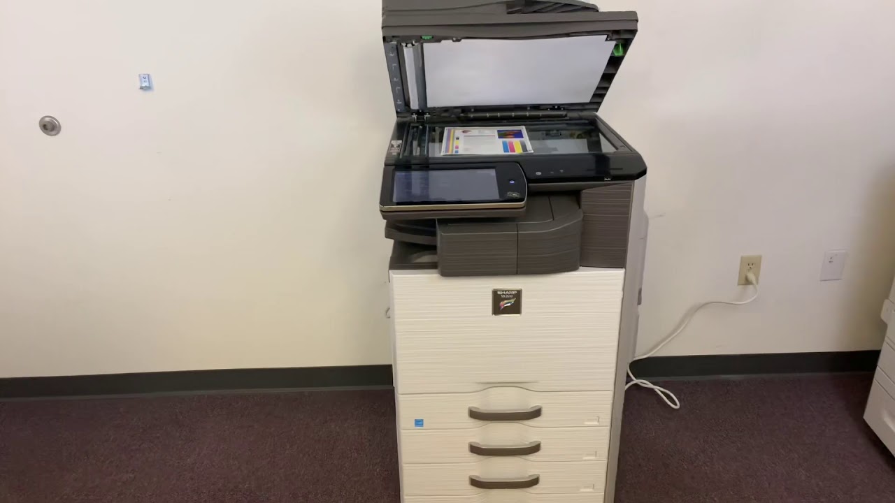 Sharp MX 2640 - YouTube