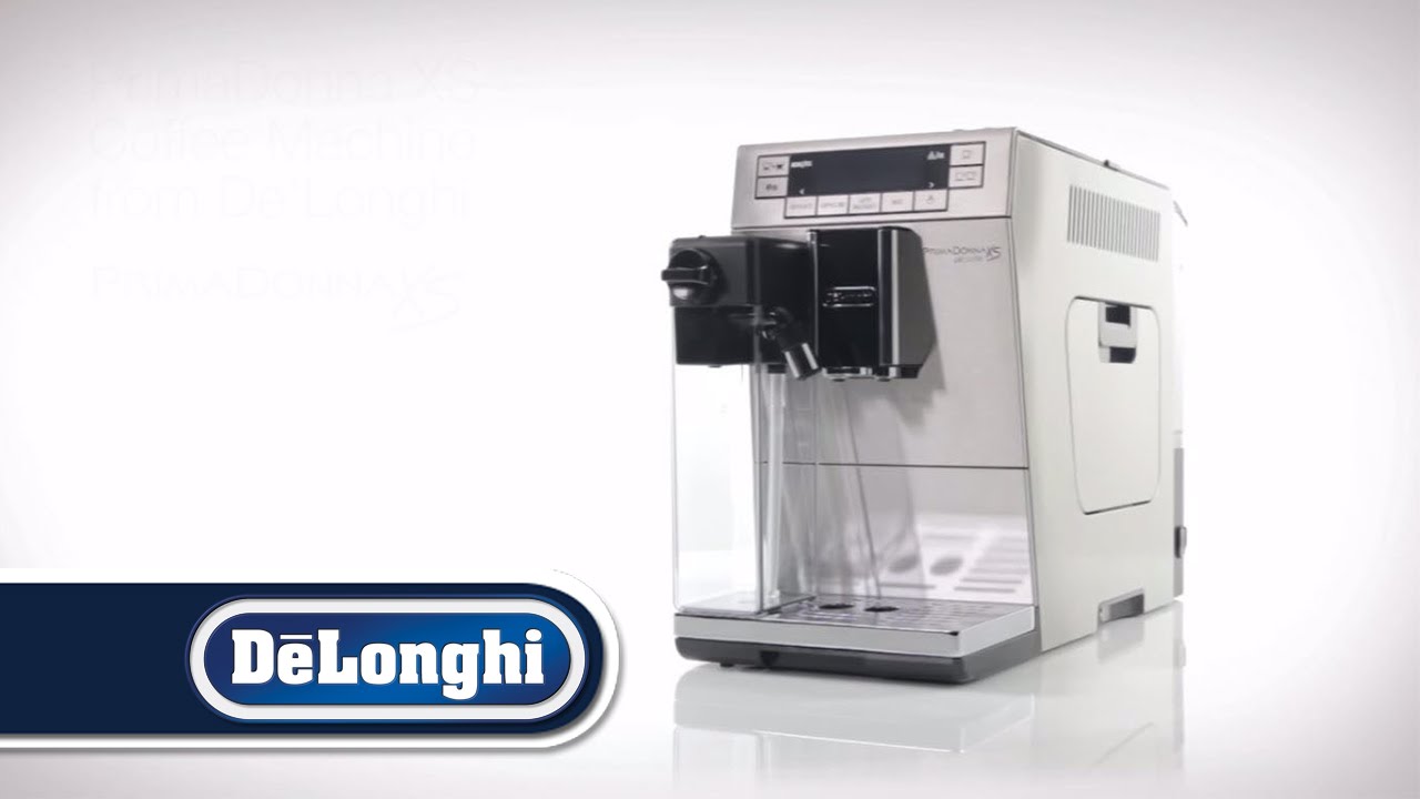 De'Longhi PrimaDonna XS Coffee Machine - ETAM 36.365 - YouTube