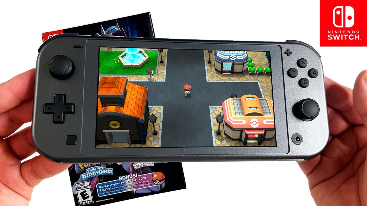 Pokémon Brilliant Diamond & Shining Pearl Gameplay + Double Pack