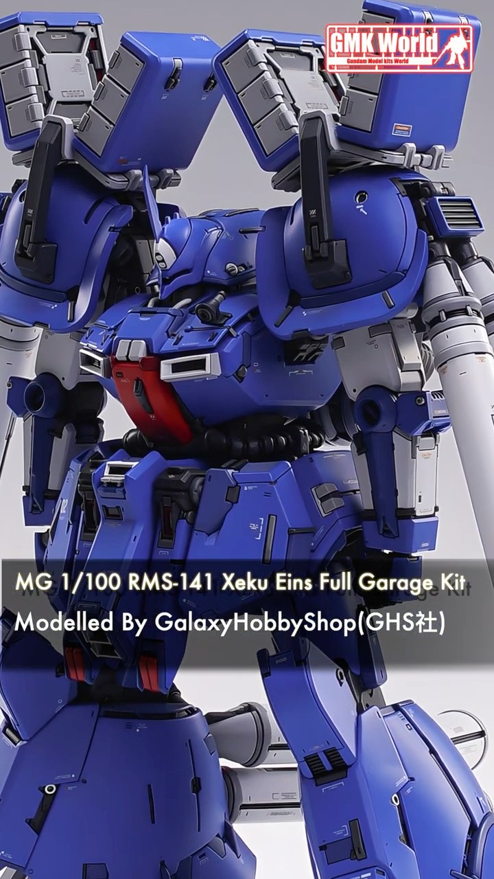 MG 1/100 RMS-141 Xeku Eins Full Garage Kit - Custom Build(ゼク