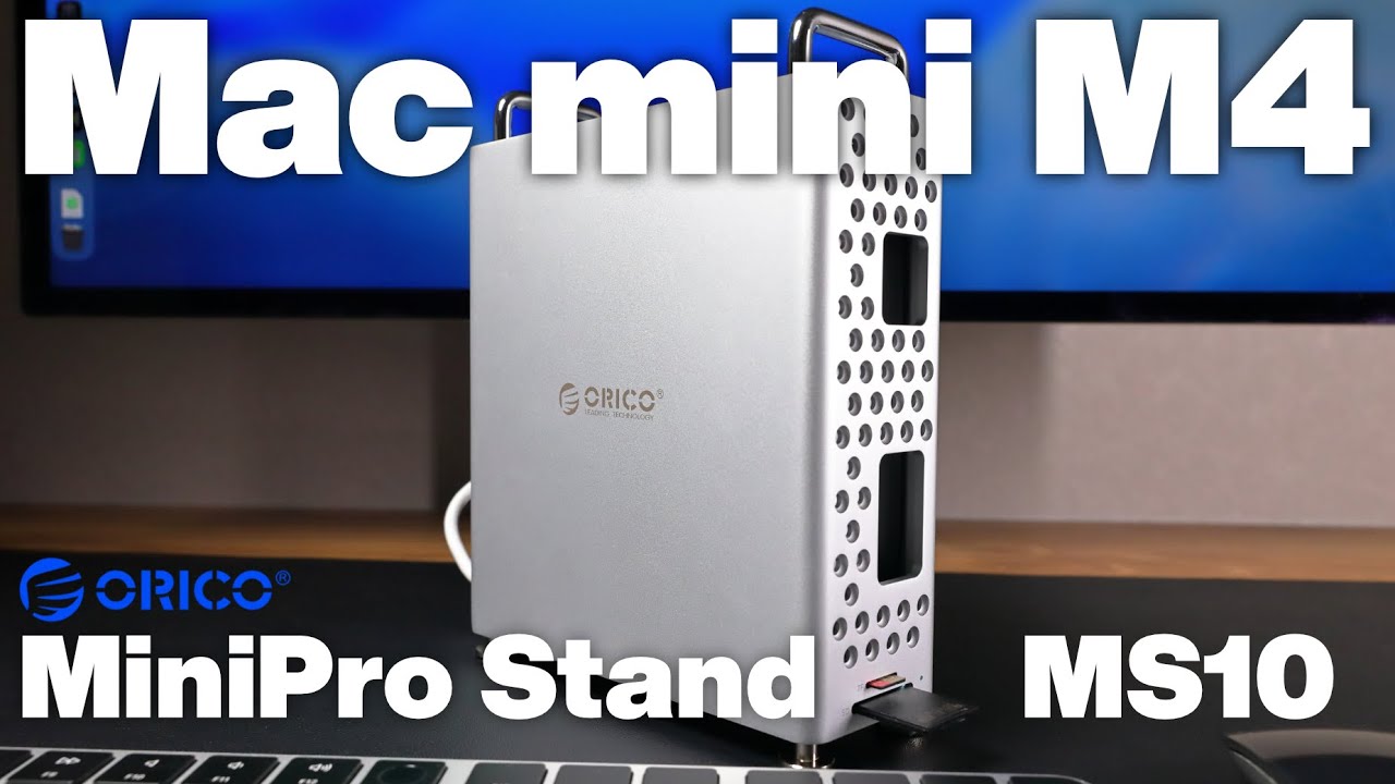 Review of the ORICO MiniPro Stand MS10, a vertical stand for Mac