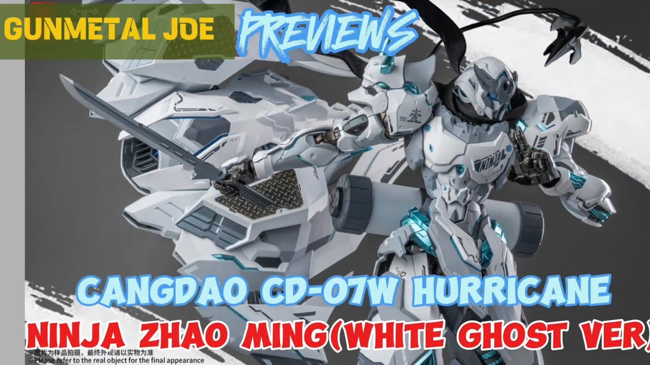 CANG DAO NINJA ZHAO MING CD-07W PREVIEW - YouTube
