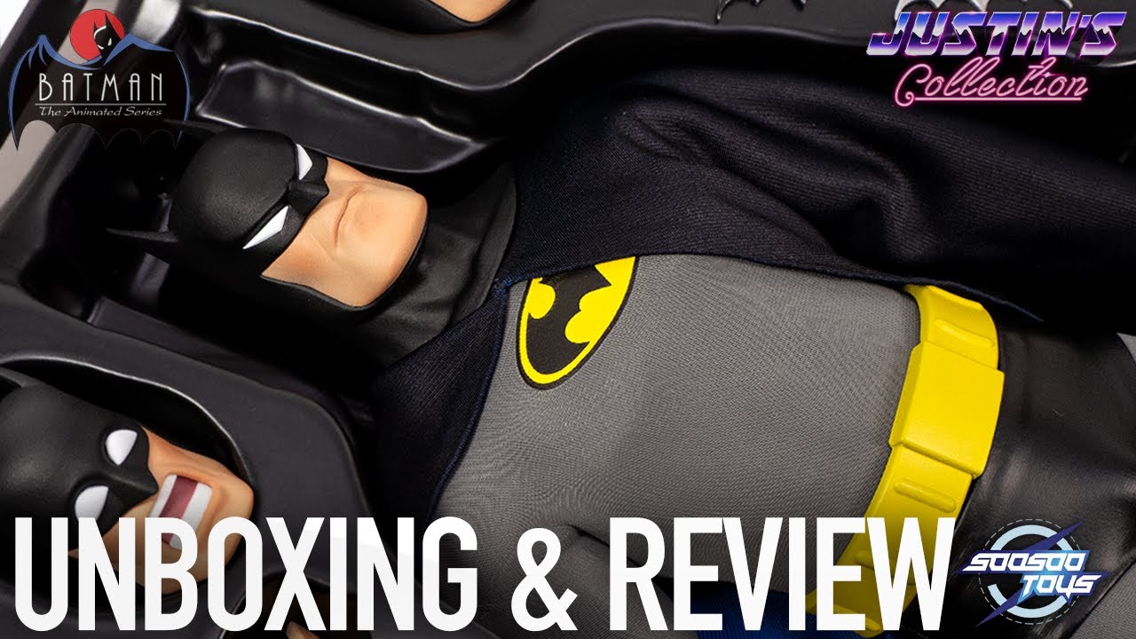 Batman The Animated Series 1/6 Scale Figure SooSoo Toys Unboxing