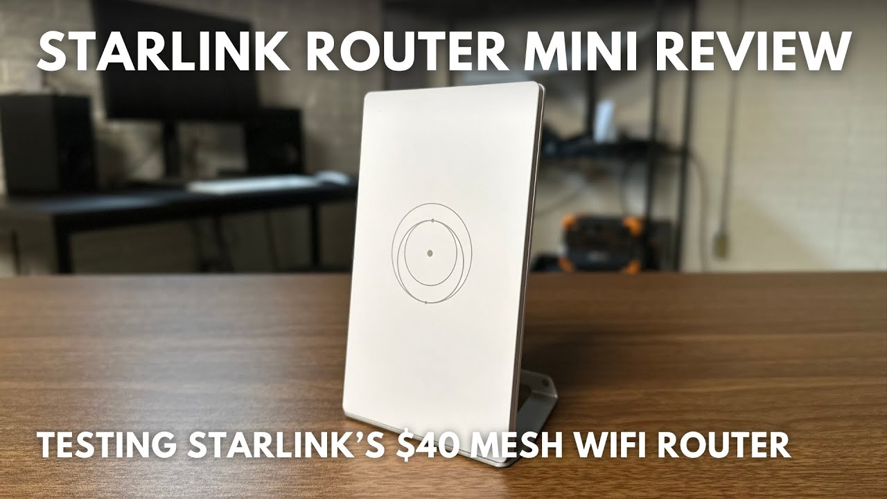 Starlink Router Mini Review | Speed & Range Test, Mesh WiFi Setup