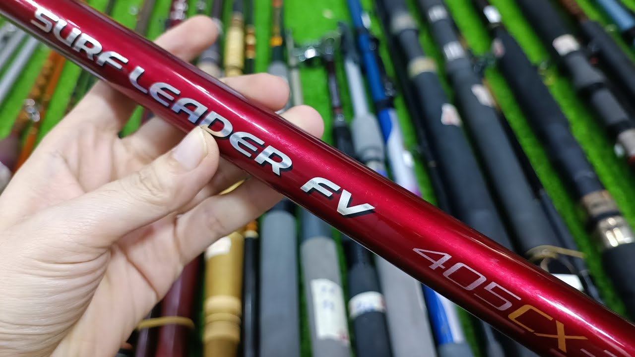 Video 157: Shimano Surf Leader FV 405-CX // Cần Mini DAWA // Cần