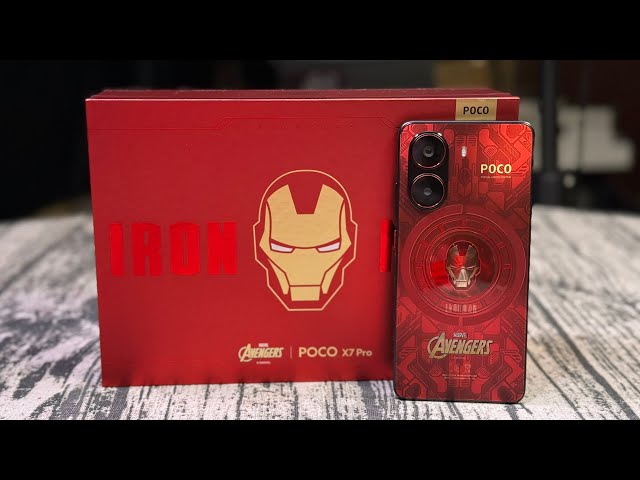 POCO X7 PRO - IRON MAN EDITION - YouTube