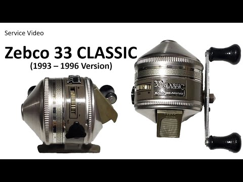Zebco 33 CLASSIC (1993 -1996 version) Vintage Spincast Fishing