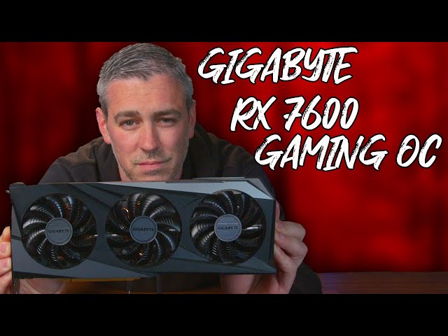 Gigabyte RX 7600 Gaming OC Review [Power & Thermals] - YouTube