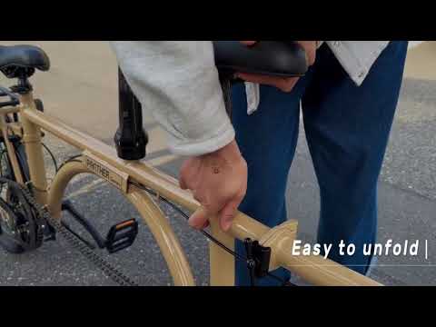 PANTHER (パンサー) Gemini 二人乗り折り畳みタンデム自転車 三つ折り