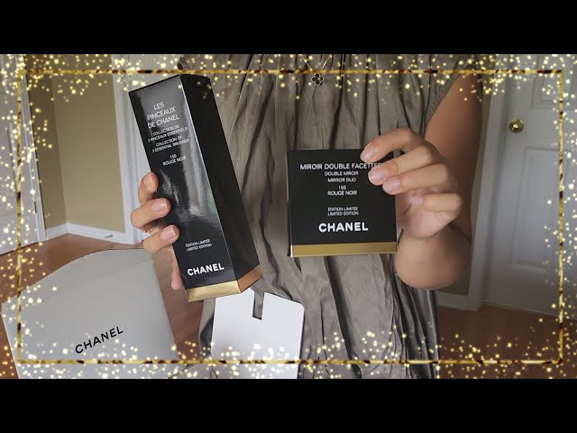 Chanel limited edition brush set and mirror duo unboxing! - YouTube