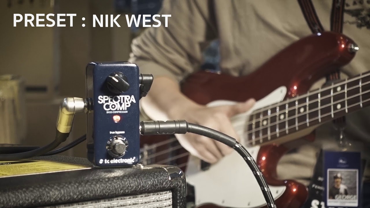 TC Electronic | Product | SPECTRACOMP BASS COMPRESSOR