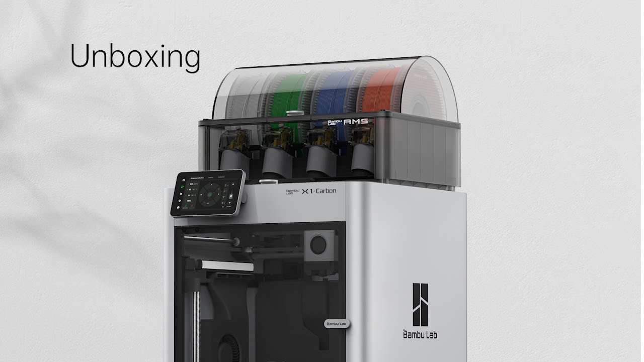 Bambu X1-Carbon - 3Dプリントステーション