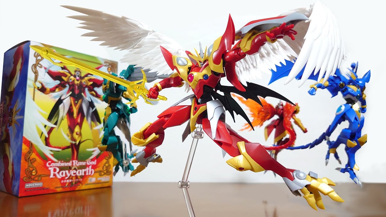 Shivering deep in my chest) MODEROID Combined Majin Rayearth