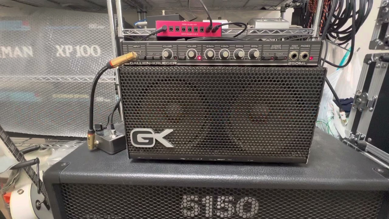 Gallien Krueger 250ML(Line Out) - YouTube